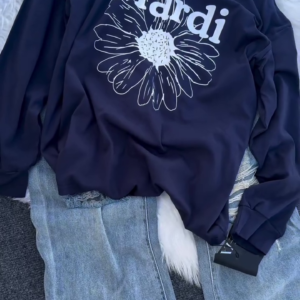 Women’s Graphic “Mardi” Floral Print Sweatshirt